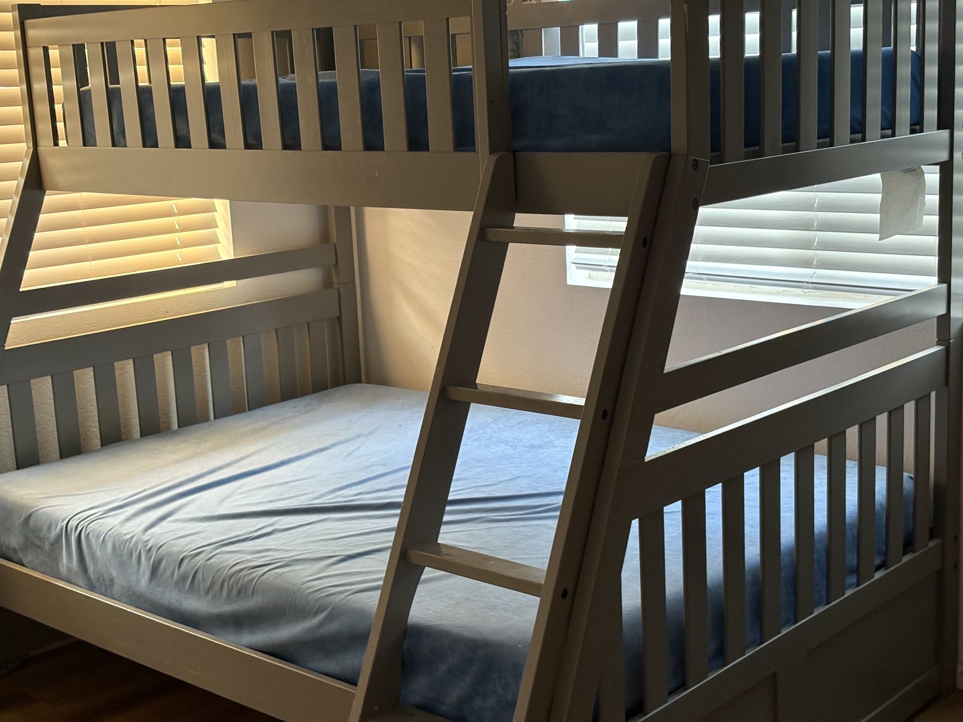Gray Bunk Bed