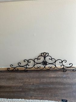 Beautiful Black Wrought Iron Wall Decor