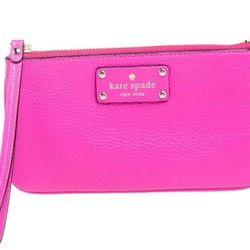 $59 OBO - Kate Spade Kate Spade Pink Leather Wristlet