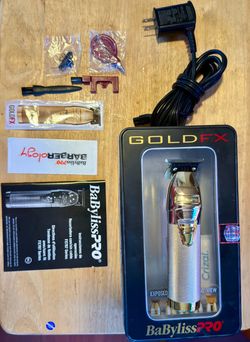 Barber Clipper / Trimmer BaBylissPRO Gold FX787G Skeleton