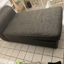 Grey/Beige Couch Section For Sale