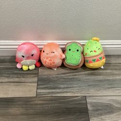 4 Pack Of Squishmallows