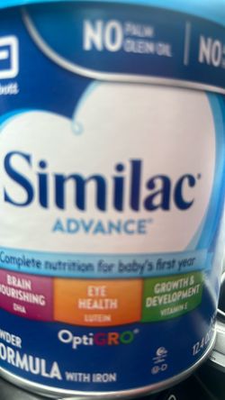Similar Advance baby milk