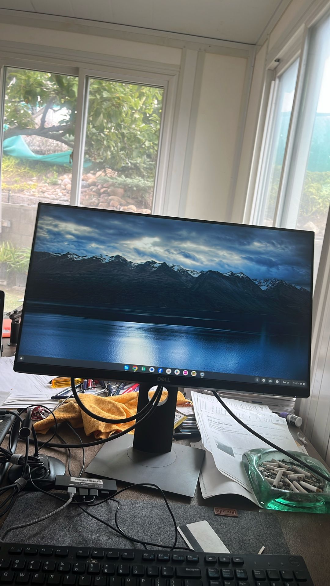 Dell wide screen, HDMIDPVGA monitor