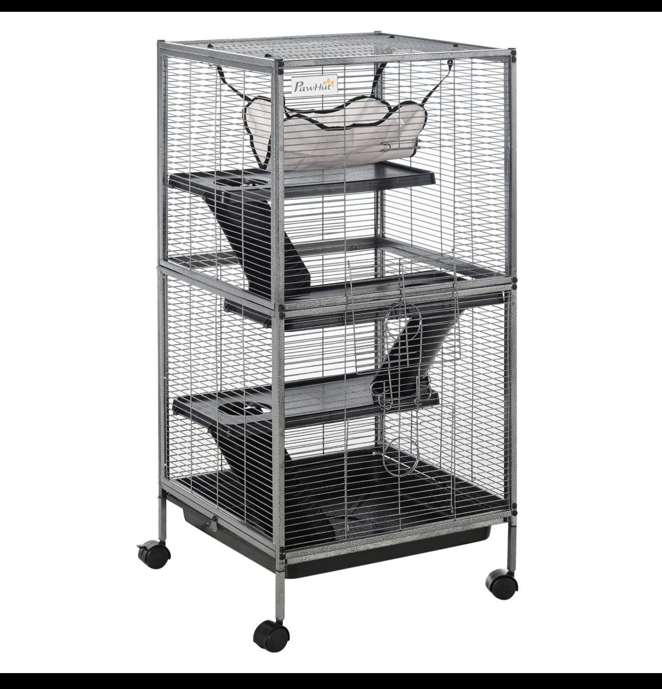 4 Tier Small Animal Rolling Cage