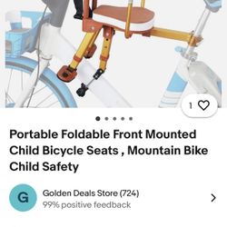 Child Bicycle Seats
