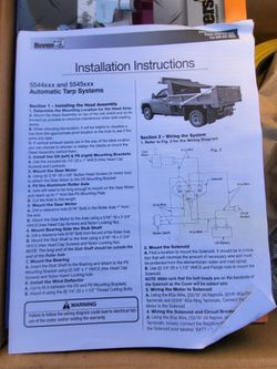 Electric tarp system