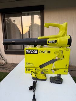 Ryobi 18v 250 CFM blower kit