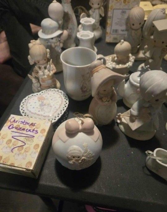 Huge Precious Moments Collection Mugs Hats Plates Figurines More Will Not Separate