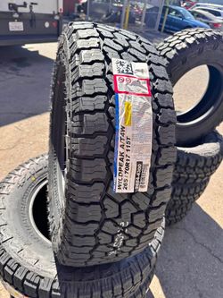 265/70R17 FALKEN Wildpeak A/T4W 115T New 4 Tires 265-70-17 llantas Finance Available
