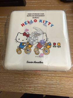 Hello Kitty Sanrio Desk Storage Case