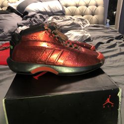 Damian Lillard X Adidas Crazy 1 Florist City Rose City - Size 13- Kobe Size Shoe