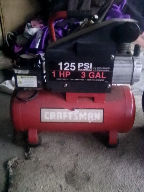 Craftsman 3 Gallon Portable Air Compressor