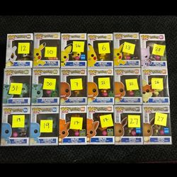 Funko Pops Anime Pokemon 