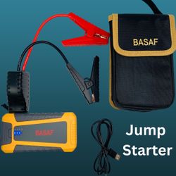 BASAF 800A Car Jump Starter: Portable Battery Booster for Emergencies