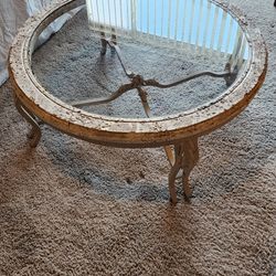 Round Glass Coffee Table