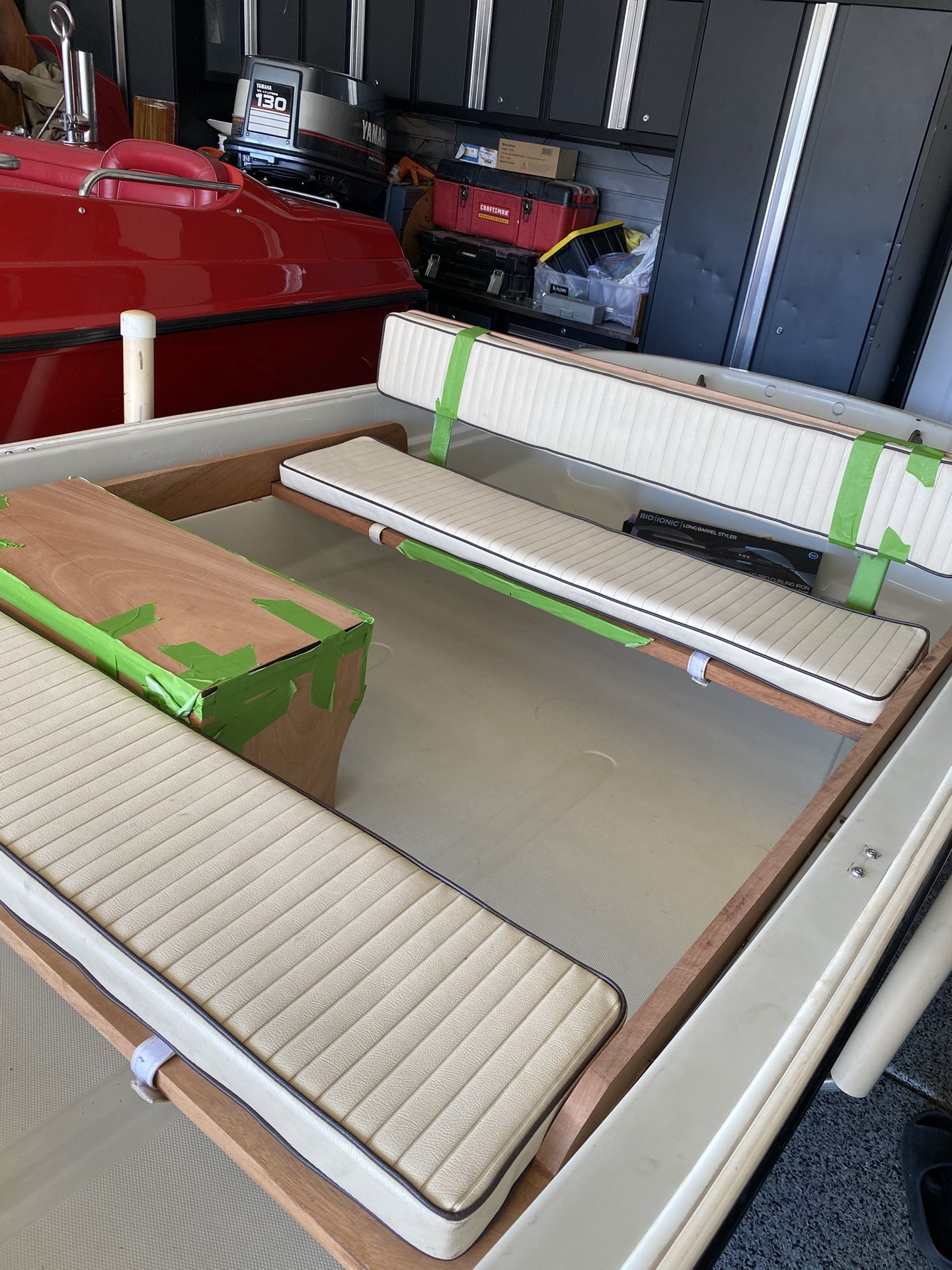 Boston Whaler 13/15 Custom African Mahogany Interior( Boat Is Not For Sale