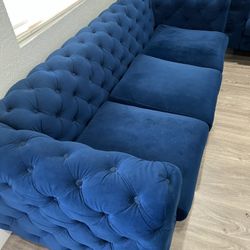 3 Piece Couch Set With Bonus Ottoman For Free
