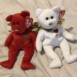 2004 Peace And Love Gift Bears Beanie Babies