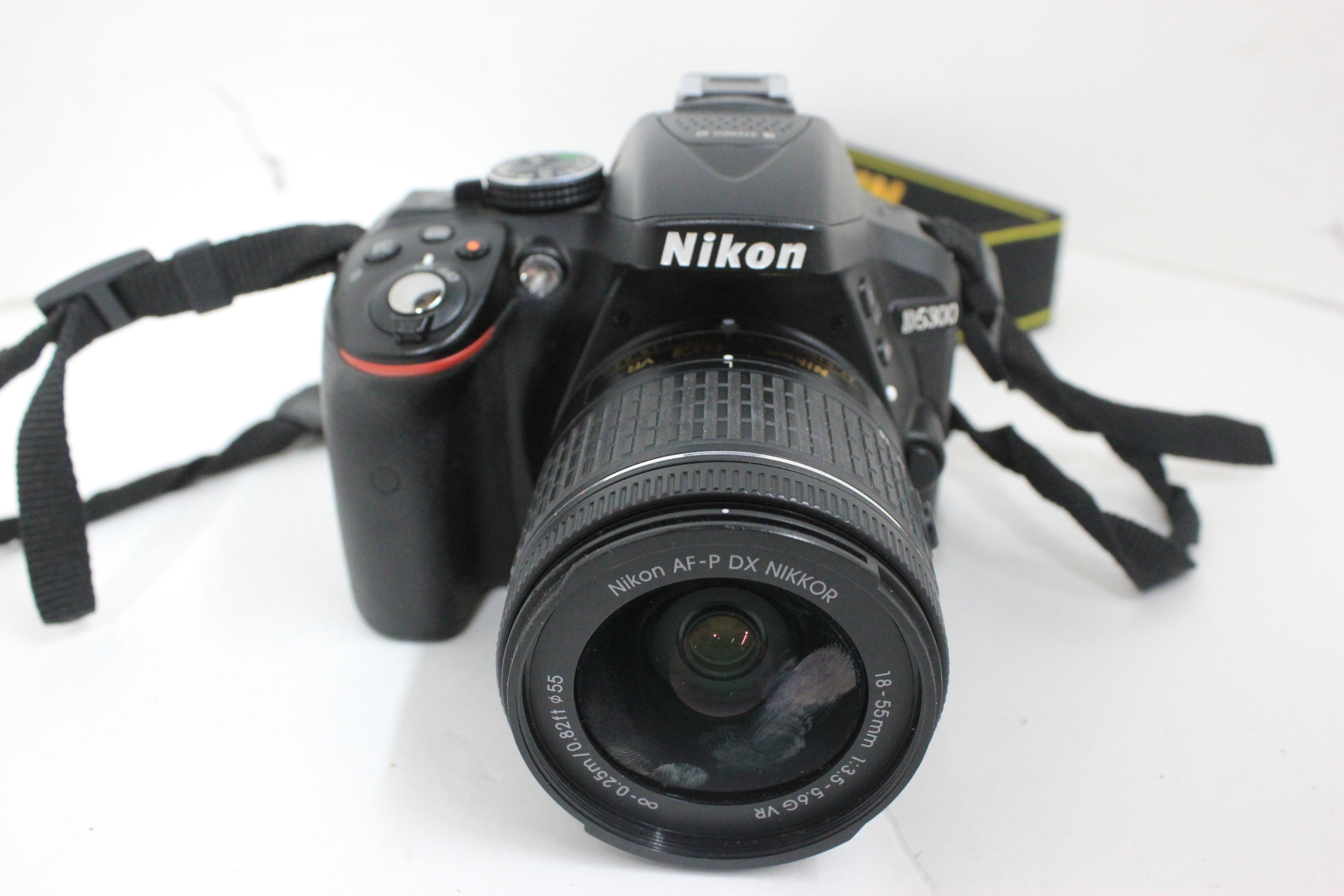 Nikon D5300 24.2 MP Digital SLR Camera Kit W/AF-P 18-55mm Lens