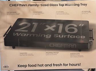 21X16 Chefman warming surface tray