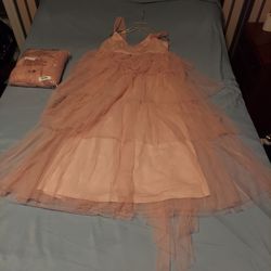 New Pink Dress. Size 2XL Or 3 XL. (or Best Offer)