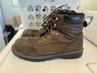 Wolverine Floorhand Steel Toe Men’s Leather Work Boots Size 13
