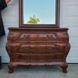 Dresser And Mirror