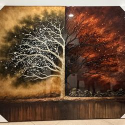 Brand New Tree of Life Large Canvas Wall Art 