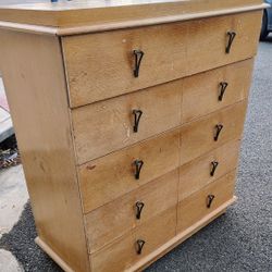 Mid-century Blonde Dixo Dresser