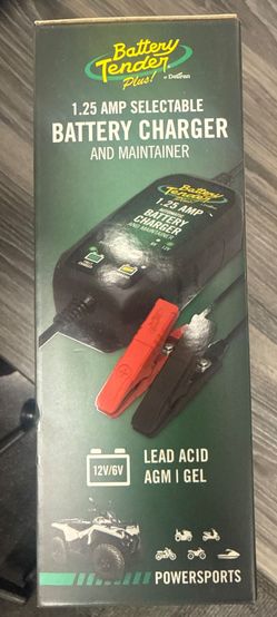 Battery Tender Plus 12V 1.25 AMP Battery Charger and Maintainer