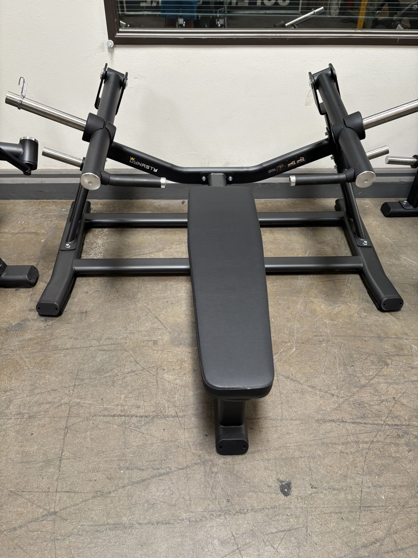 Chest press plate loaded