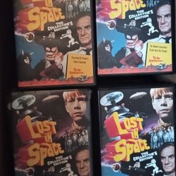 Entire Vintage 42 VHS MOVIE VIDEO COLLECTION ENTIRE Lost in Space Sci fi complete video movie collection in original Hard Clamshell cases wow.   Own t