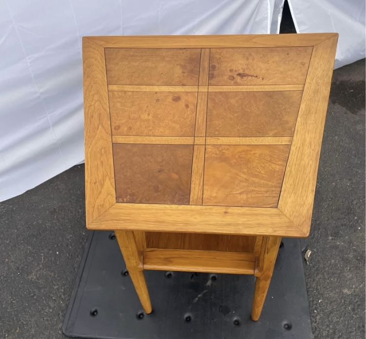 Mid Century Trapezoid Shaped Tomlinson Sophisticate Side/End Table.