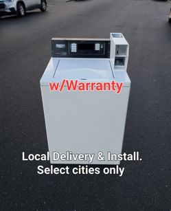 Clean Good Working Maytag Coin Operated Commercial Washer Local Delivery With Warranty 