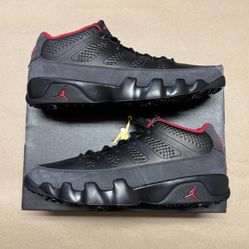 Nike Air Jordan IX 9 G Low Golf Charcoal men’s size 14 Rare NEW!
