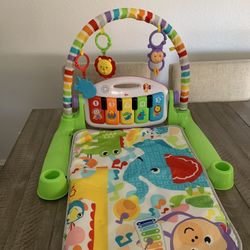 Fisher Price Kick And Play Piano Tummy Time Play Mat 