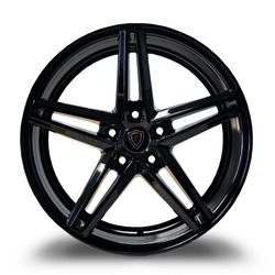 Marquee M8571 Gloss Black Wheels Rims