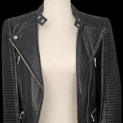 Zara Leather Jacket XS
