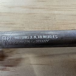 ZWILLING J.A. HENCKELS Sharpening Steel Stainless Steel Silver Black Manual