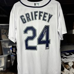 Ken Griffey Jr. Signed Jersey With COA