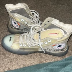 Off White Chuck Tylor Vulcanized Size 10 Men’s