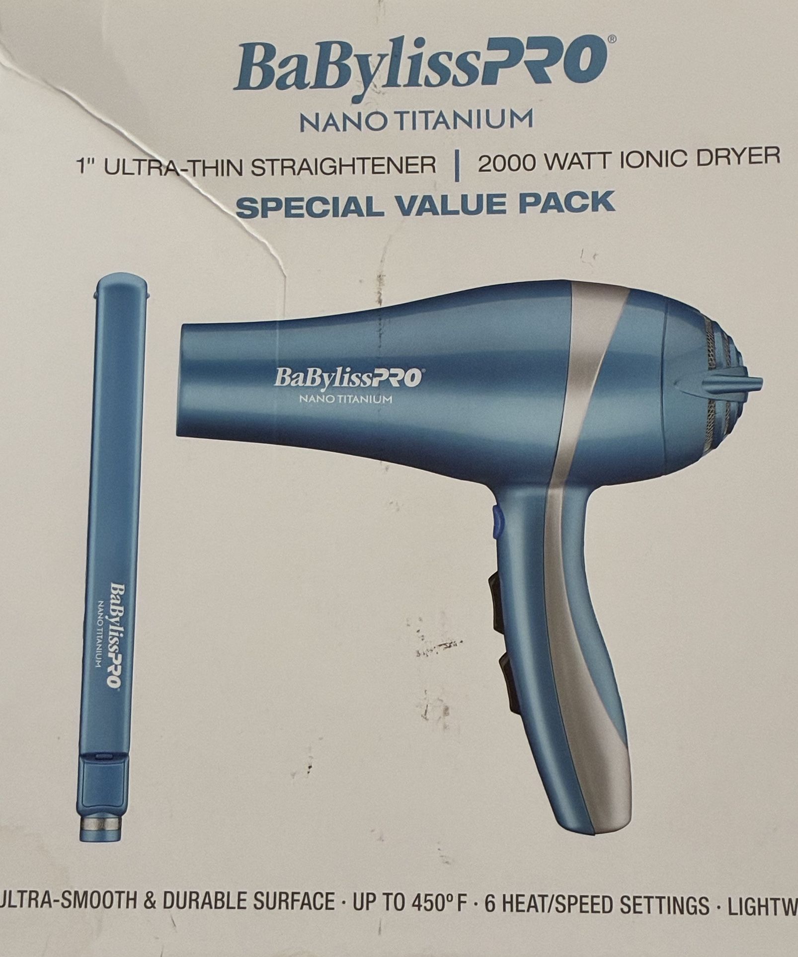 Blow Drying/Flat Iron Combo