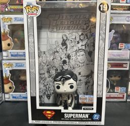 Superman Sketched #19 Grail 750 pc Justice League of America Pop Comic Covers 