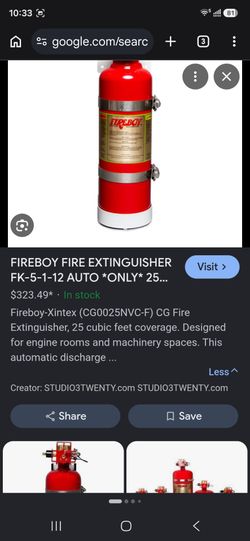 Fireboy Fire Extinguisher FK 5-1-12