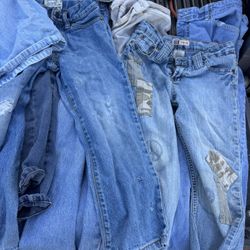 Assortment Of Jeans’s Pants And Shorts