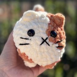 Large Loaf Cat 🐈 Handmade 🧶 Crochet 🧶 Plushie