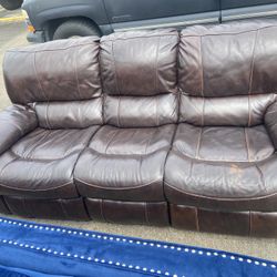 Leather Couch