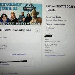 Music Festival Ticket