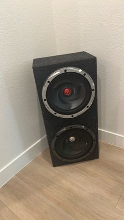 Dual Subwoofer Speaker Box